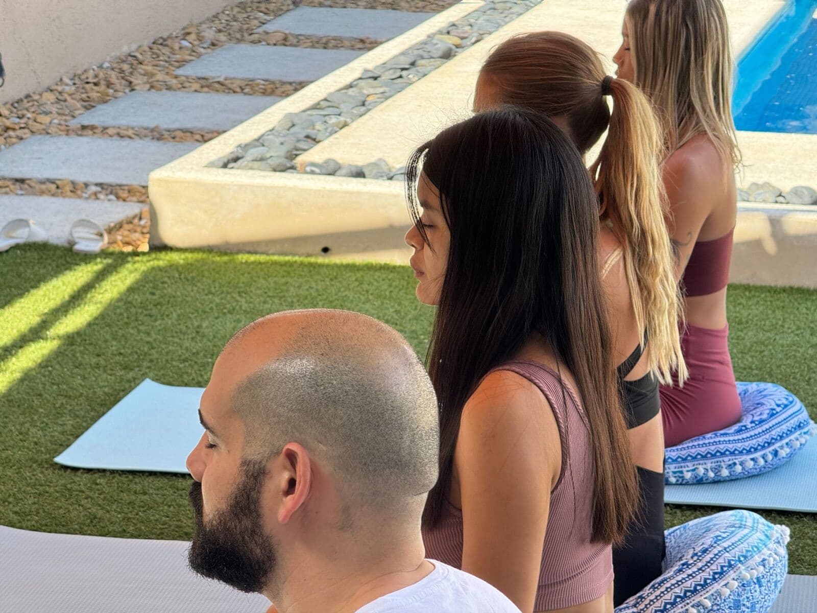 Meditation and yoga space